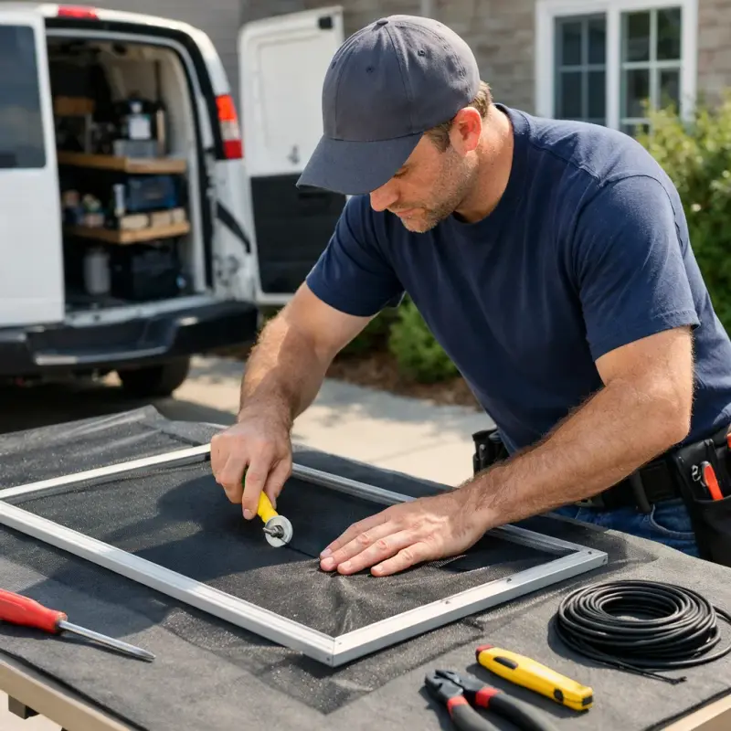 Window Screen Repair Duluth